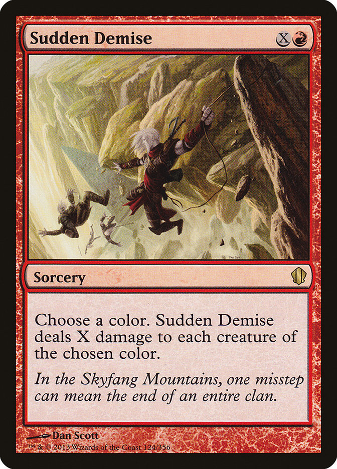 Sudden Demise (124) [Commander 2013] | Odin's Place