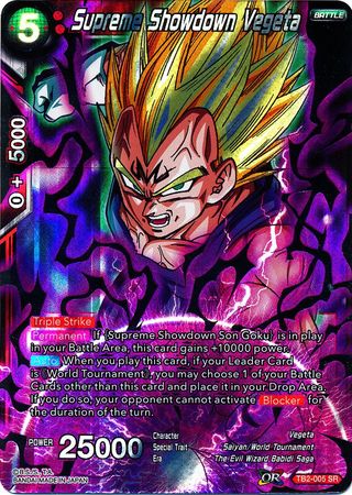 Supreme Showdown Vegeta (TB2-005) [World Martial Arts Tournament] | Odin's Place