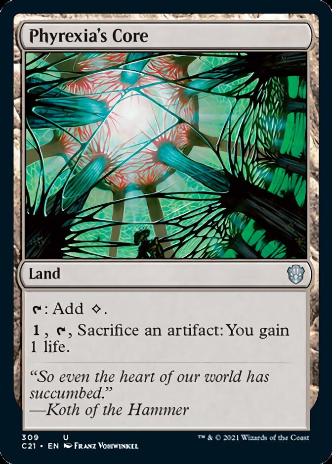 Phyrexia's Core [Commander 2021] | Odin's Place