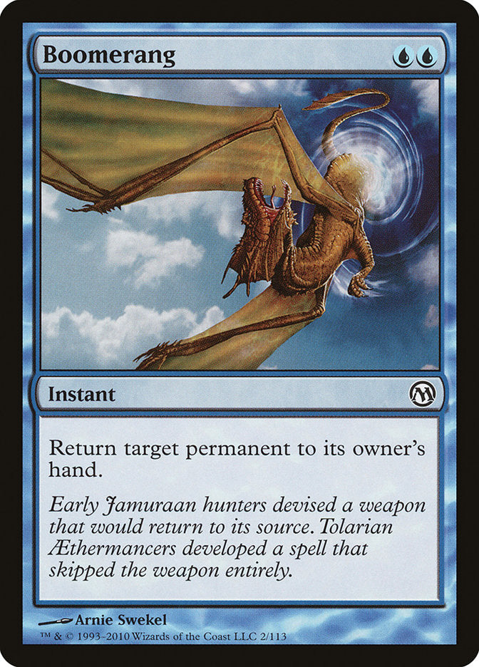 Boomerang (2) [Duels of the Planeswalkers] | Odin's Place