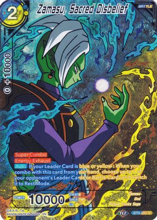 Zamasu, Sacred Disbelief (BT9-091) [Collector's Selection Vol. 2] | Odin's Place