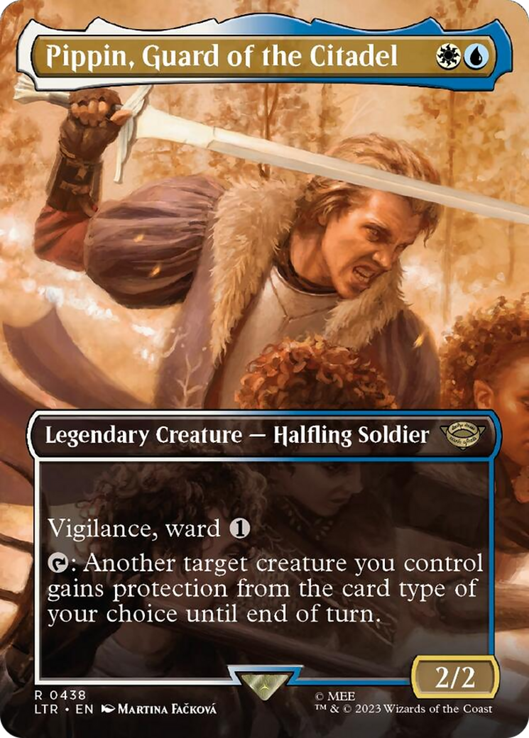 Pippin, Guard of the Citadel (Borderless Alternate Art) [The Lord of the Rings: Tales of Middle-Earth] | Odin's Place