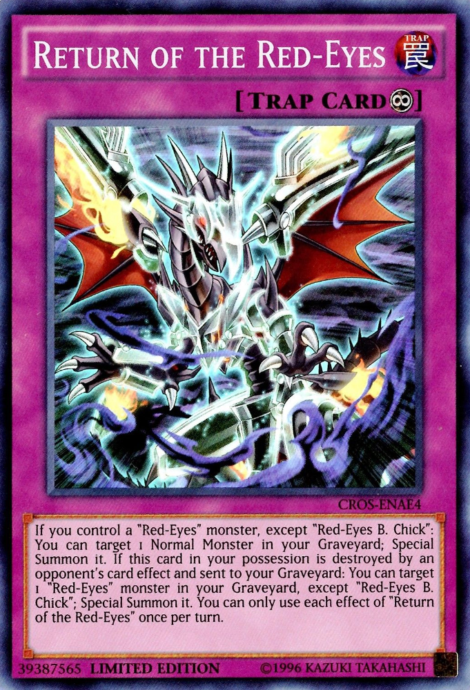 Return of the Red-Eyes [CROS-ENAE4] Super Rare | Odin's Place