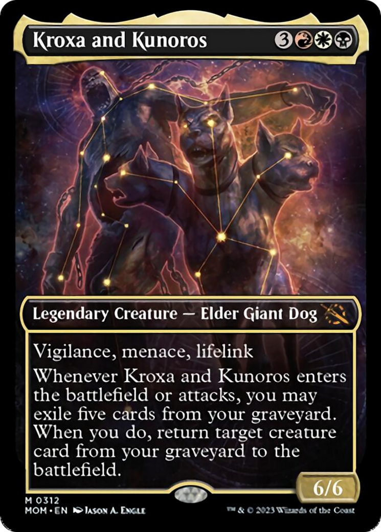 Kroxa and Kunoros (Showcase Planar Booster Fun) [March of the Machine] | Odin's Place