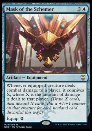 Mask of the Schemer (Promo Pack) [Streets of New Capenna Commander Promos] | Odin's Place