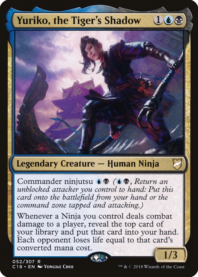 Yuriko, the Tiger's Shadow (52) [Commander 2018] | Odin's Place