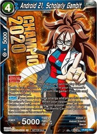 Android 21, Scholarly Gambit (P-202) [Promotion Cards] | Odin's Place