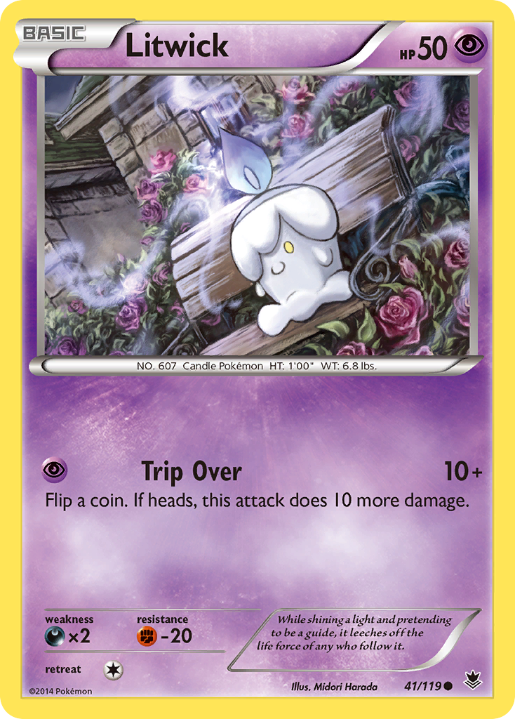 Litwick (41/119) [XY: Phantom Forces] | Odin's Place