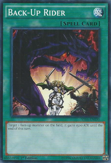 Back-Up Rider [YS16-EN030] Common | Odin's Place