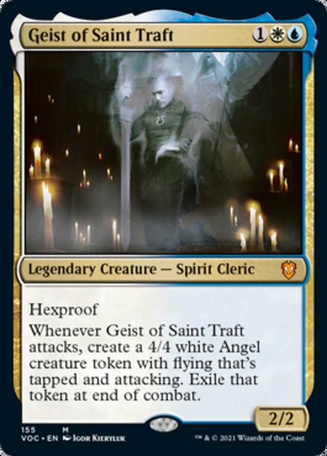 Geist of Saint Traft [Innistrad: Crimson Vow Commander] | Odin's Place