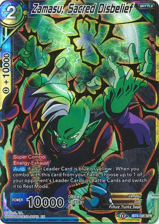 Zamasu, Sacred Disbelief (SPR) (BT9-091) [Universal Onslaught] | Odin's Place