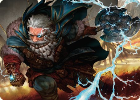 Electrostatic Infantry Art Card [Dominaria United Art Series] | Odin's Place