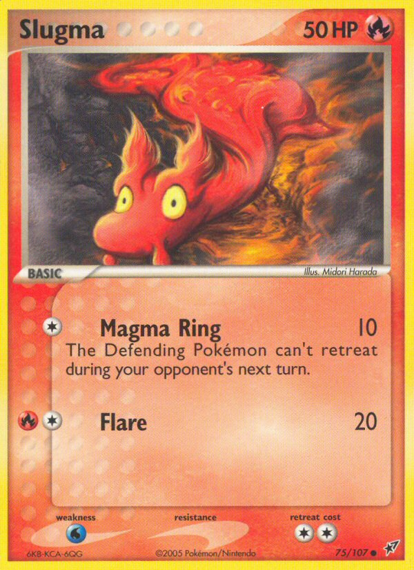 Slugma (75/107) [EX: Deoxys] | Odin's Place