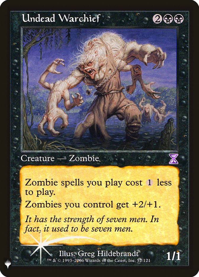Undead Warchief [Mystery Booster] | Odin's Place