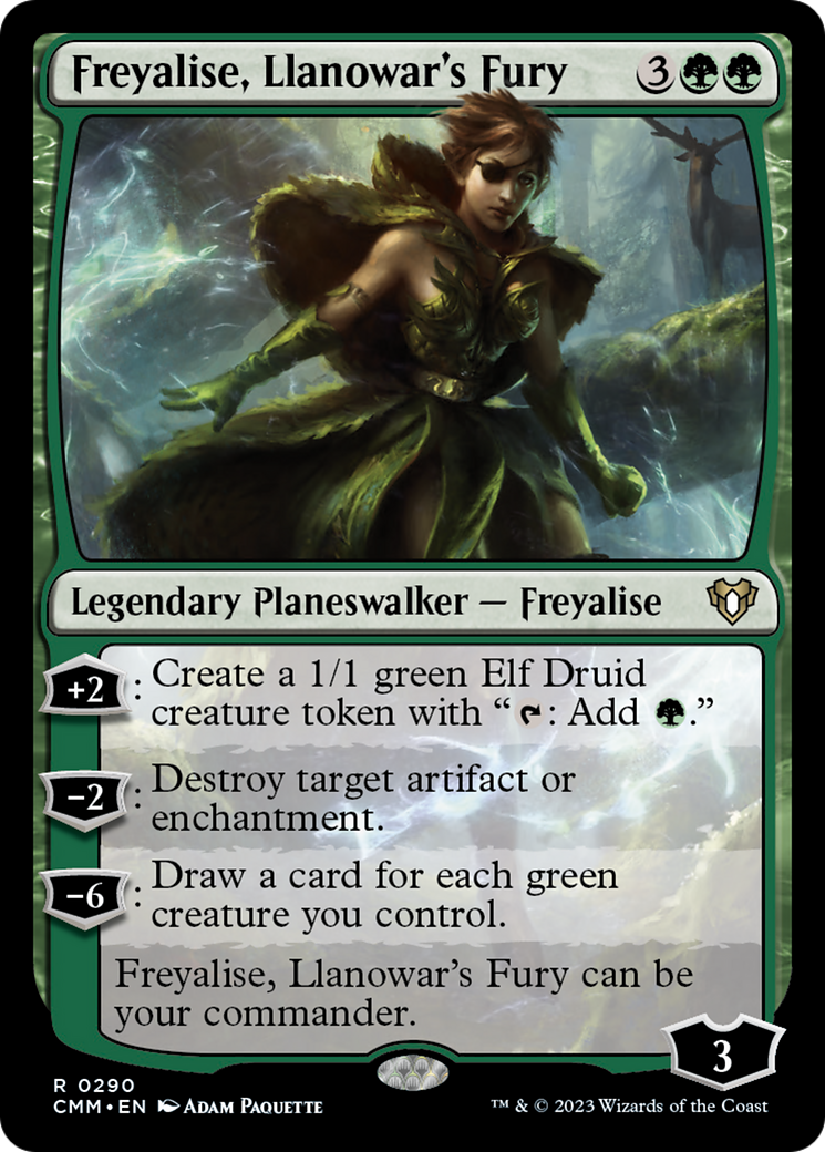 Freyalise, Llanowar's Fury [Commander Masters] | Odin's Place