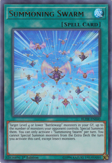 Summoning Swarm [BLHR-EN040] Ultra Rare | Odin's Place