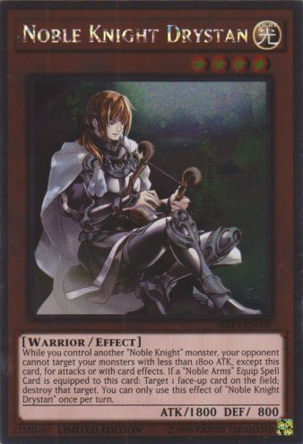 Noble Knight Drystan [NKRT-EN008] Platinum Rare | Odin's Place