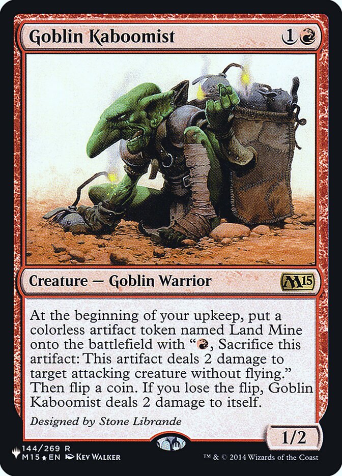 Goblin Kaboomist [Secret Lair: Heads I Win, Tails You Lose] | Odin's Place