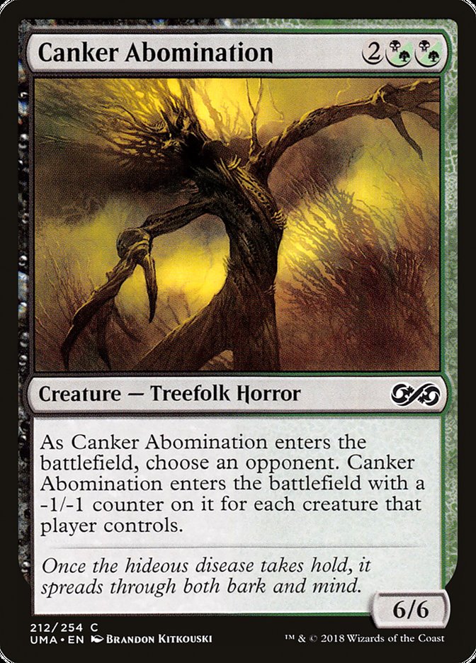 Canker Abomination (212) [Ultimate Masters] | Odin's Place