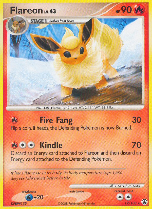 Flareon (19/100) [Diamond & Pearl: Majestic Dawn] | Odin's Place