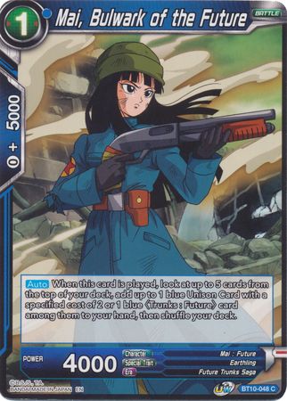 Mai, Bulwark of the Future (BT10-048) [Rise of the Unison Warrior 2nd Edition] | Odin's Place