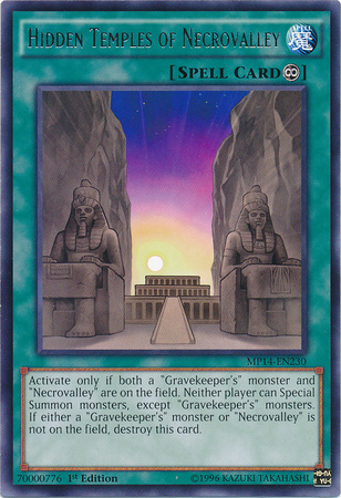 Hidden Temples of Necrovalley [MP14-EN230] Rare | Odin's Place