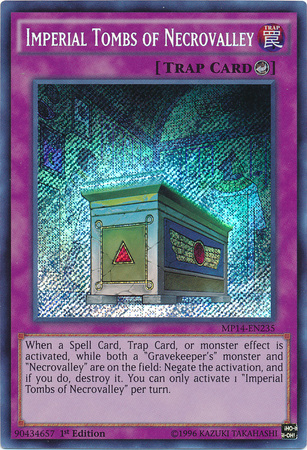 Imperial Tombs of Necrovalley [MP14-EN235] Secret Rare | Odin's Place