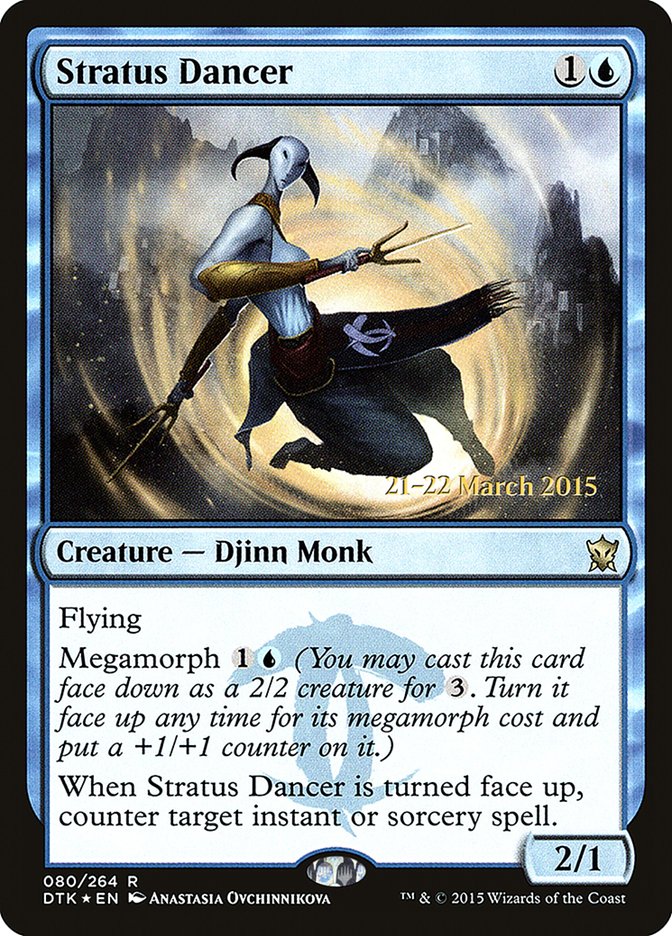 Stratus Dancer (80) [Dragons of Tarkir Prerelease Promos] | Odin's Place
