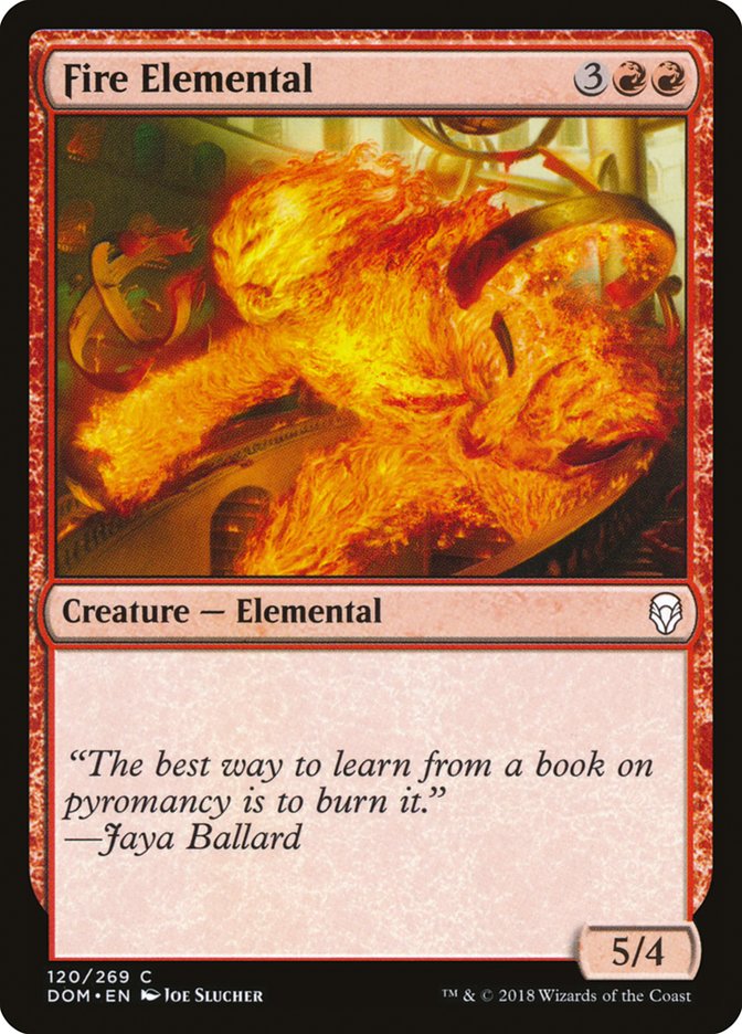 Fire Elemental (120) [Dominaria] | Odin's Place