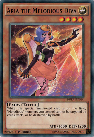 Aria the Melodious Diva [DUEA-EN014] Common | Odin's Place