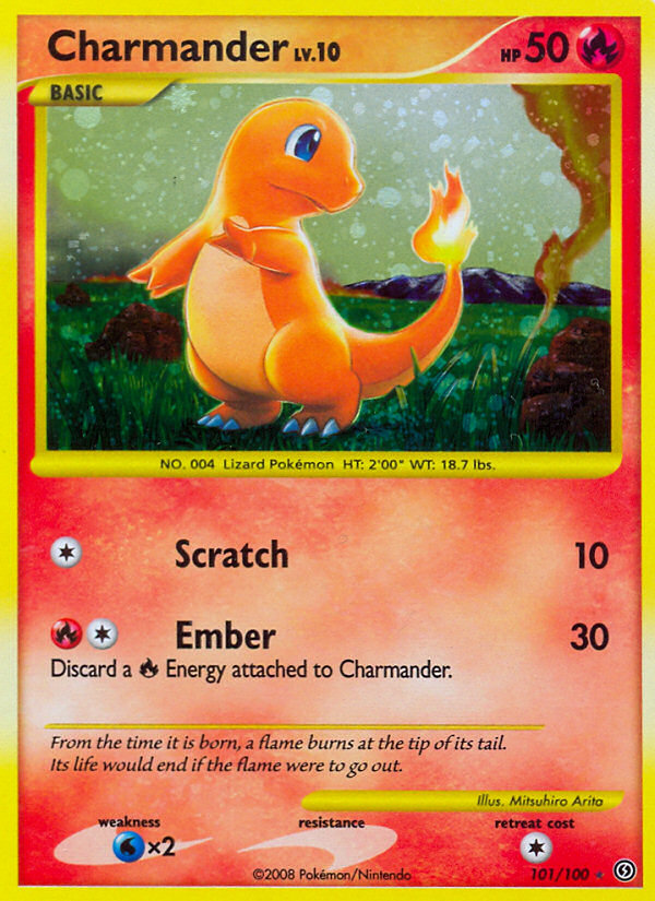 Charmander (101/100) [Diamond & Pearl: Stormfront] | Odin's Place