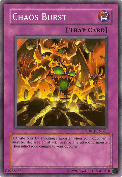 Chaos Burst (GX Tag Force 2) [GX04-EN003] Super Rare | Odin's Place