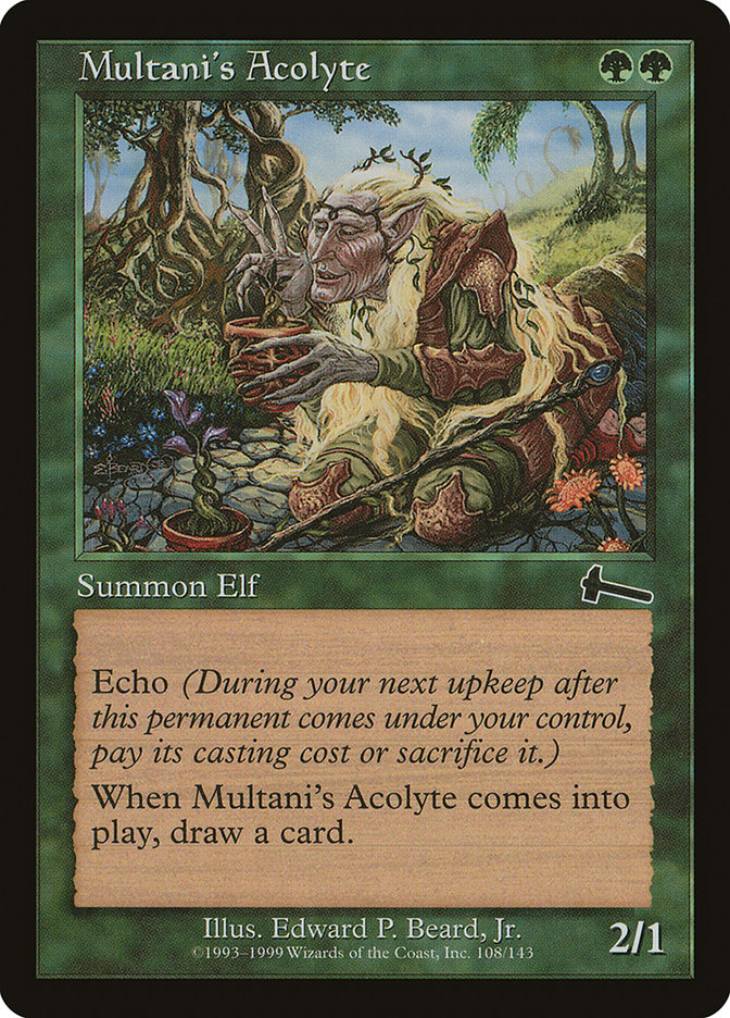 Multani's Acolyte (108) [Urza's Legacy] | Odin's Place