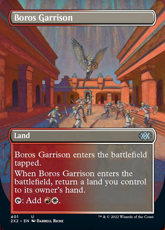 Boros Garrison (Borderless Alternate Art) [Double Masters 2022] | Odin's Place