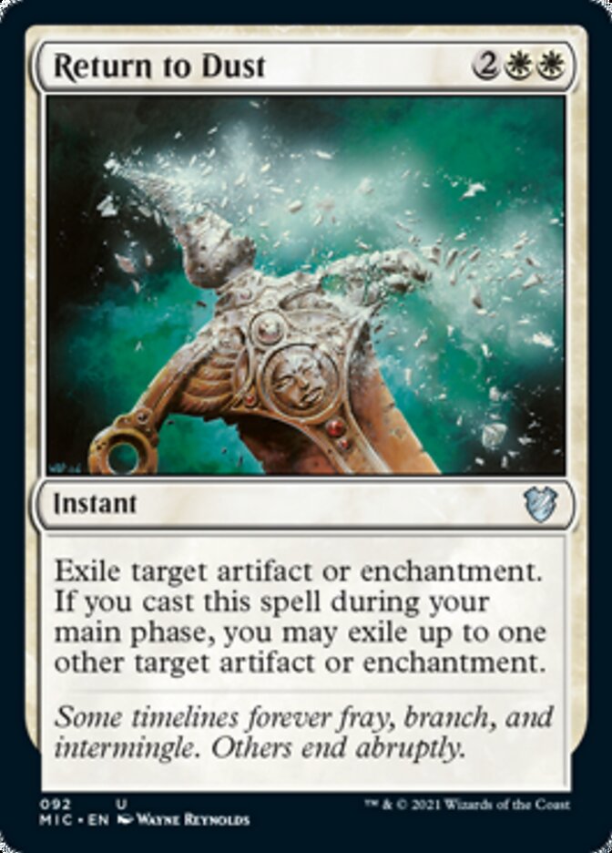 Return to Dust [Innistrad: Midnight Hunt Commander] | Odin's Place