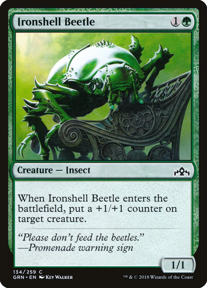 Ironshell Beetle (134) [Guilds of Ravnica] | Odin's Place