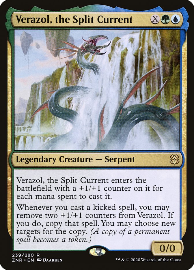 Verazol, the Split Current [Zendikar Rising] | Odin's Place