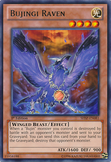 Bujingi Raven [SHSP-EN081] Rare | Odin's Place