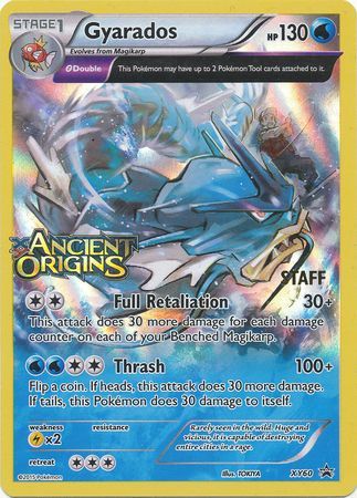 Gyarados (XY60) (Staff) [XY: Black Star Promos] | Odin's Place