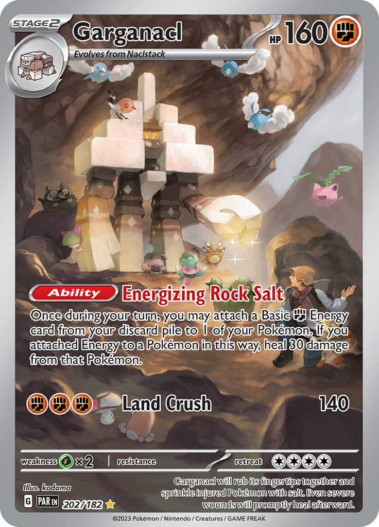 Garganacl (202/182) [Scarlet & Violet: Paradox Rift] | Odin's Place