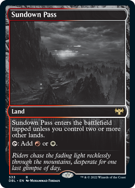 Sundown Pass [Innistrad: Double Feature] | Odin's Place