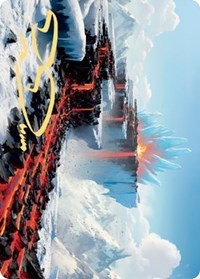 Surtland Frostpyre Art Card (Gold-Stamped Signature) [Kaldheim Art Series] | Odin's Place