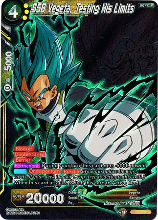 SSB Vegeta, Testing His Limits (SPR) (BT5-083) [Miraculous Revival] | Odin's Place