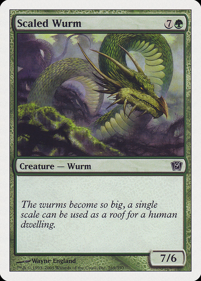 Scaled Wurm (269) [Ninth Edition] | Odin's Place