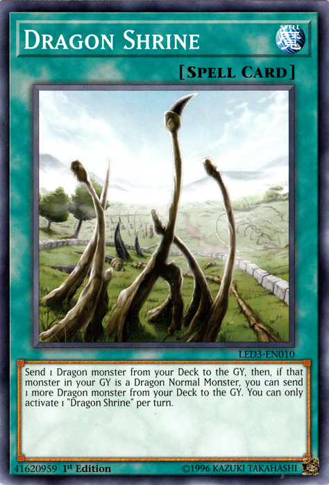 Dragon Shrine [LED3-EN010] Common | Odin's Place