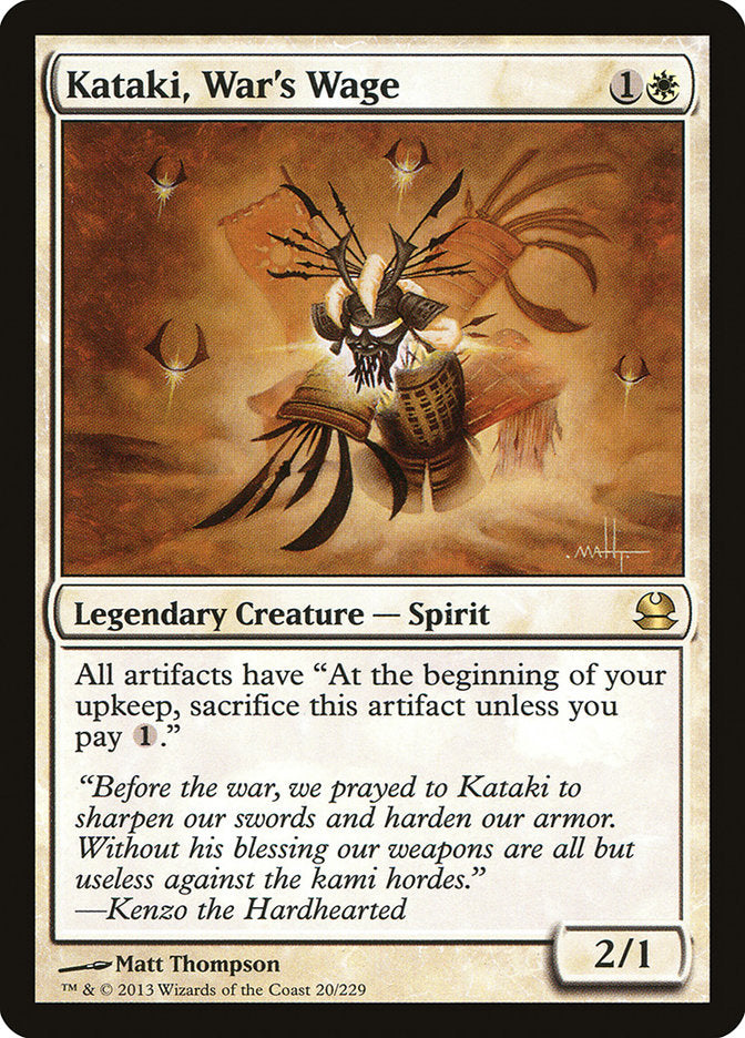 Kataki, War's Wage (20) [Modern Masters] | Odin's Place