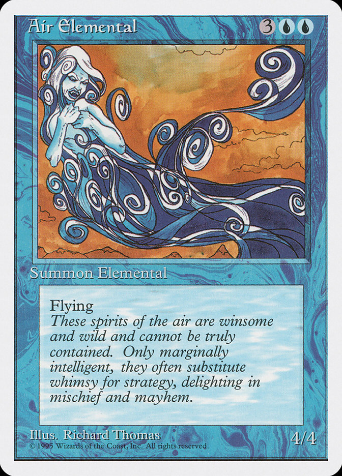 Air Elemental (59) [Fourth Edition] | Odin's Place