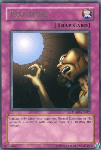 Trap Hole (Green) [DL09-EN017] Rare | Odin's Place