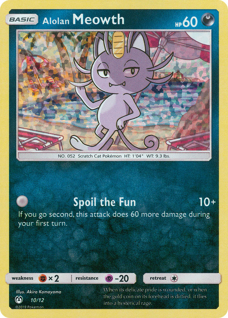 Alolan Meowth (10/12) [McDonald's Promos: 2019 Collection] | Odin's Place