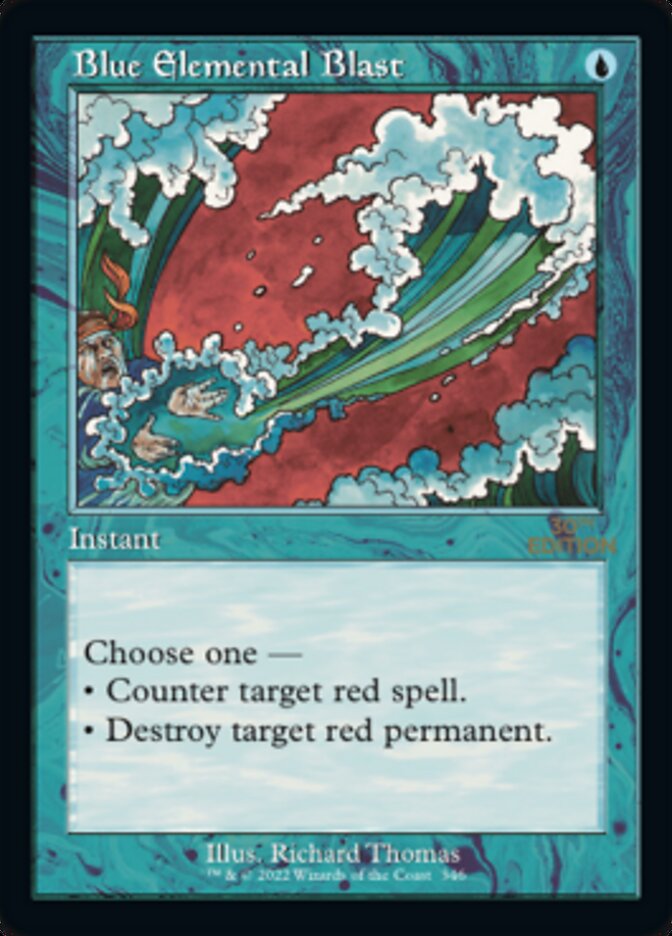 Blue Elemental Blast (Retro) [30th Anniversary Edition] | Odin's Place